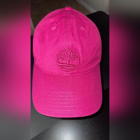 NWT TIMBERLAND PINK CAP - Picture 4 of 5